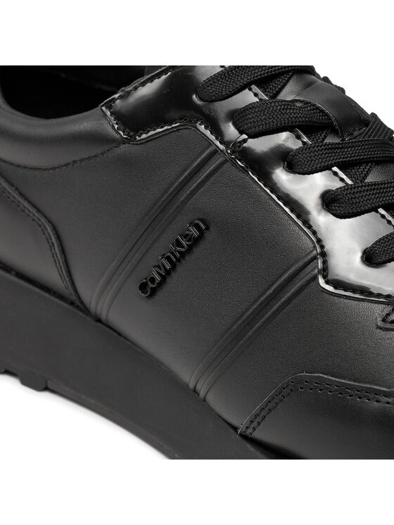 Calvin Klein Calvin Klein Αθλητικά Low Top Lace Up Lth W/ Hf HM0HM01479 Μαύρο