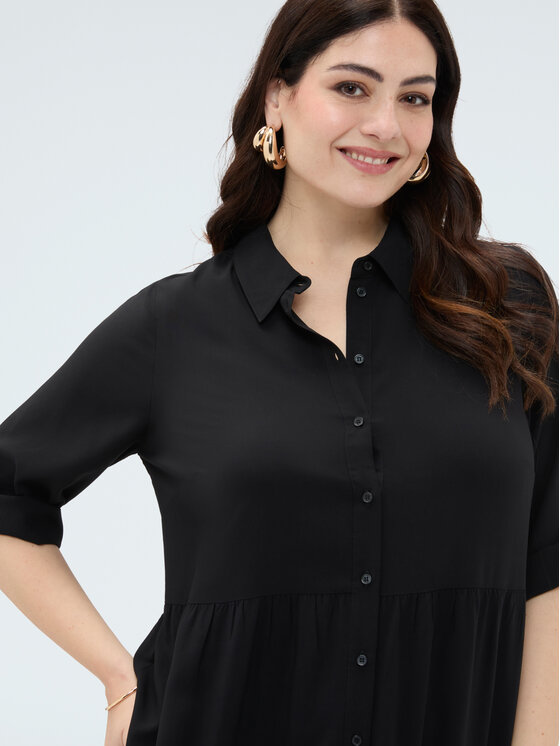 Fiorella Rubino Fiorella Rubino Abito da sera 7077T001757N033 Nero Regular Fit