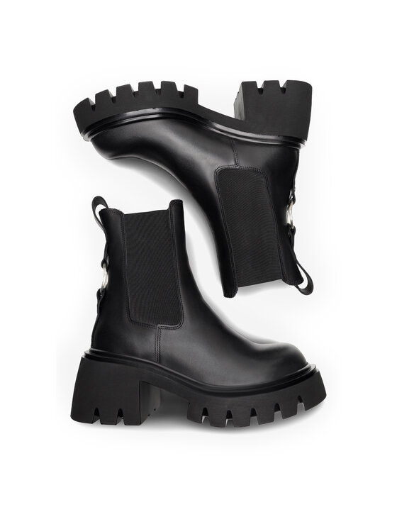 Badura Badura Klassische Stiefeletten 8108 Schwarz