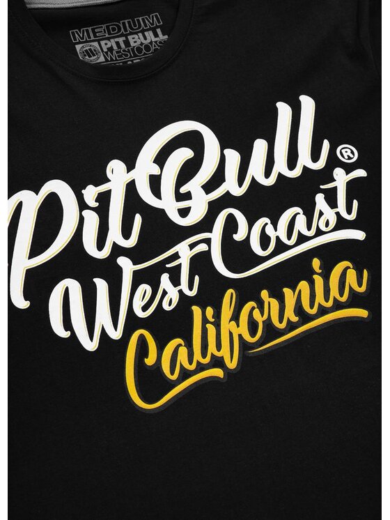 PITBULL PITBULL T-Shirt Surfdog Czarny Regular Fit
