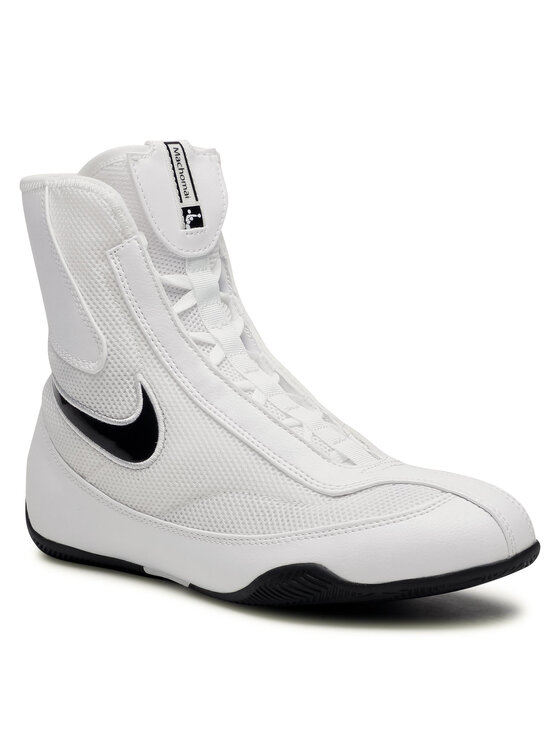 Nike Nike Обувки за фитнес зала Mid Boxing Shoe 333580 101 Бял