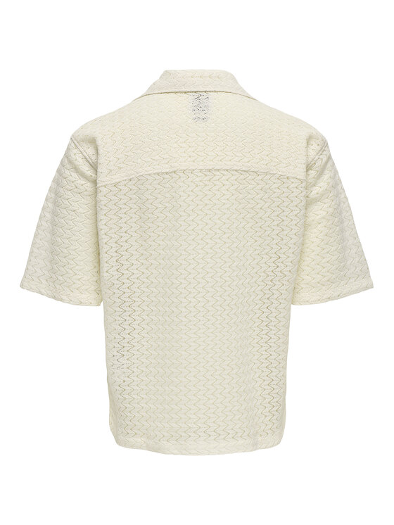 Only & Sons Only & Sons Särk Novak 22034187 Beež Relaxed Fit