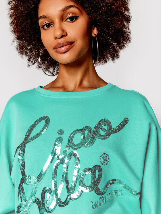 Felpa FP22ST9017F430N5 Verde Oversize