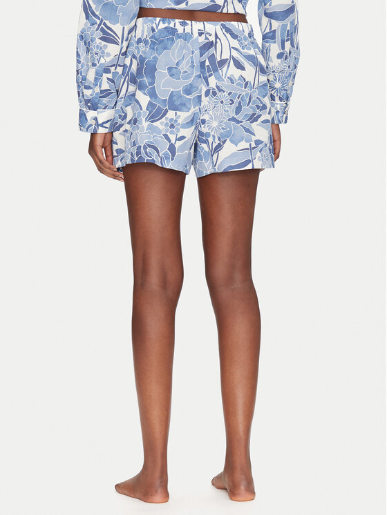 Gap Gap Pantaloni scurți pijama 531510-14 Albastru Relaxed Fit