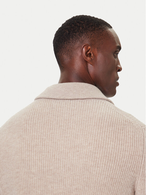 Bugatti Bugatti Pullover 7500-85566D Beige Regular Fit