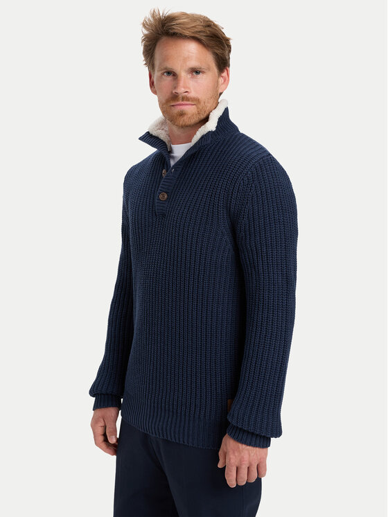 Quiksilver Quiksilver Sweater Boulevard EQYSW03328 Sötétkék Regular Fit