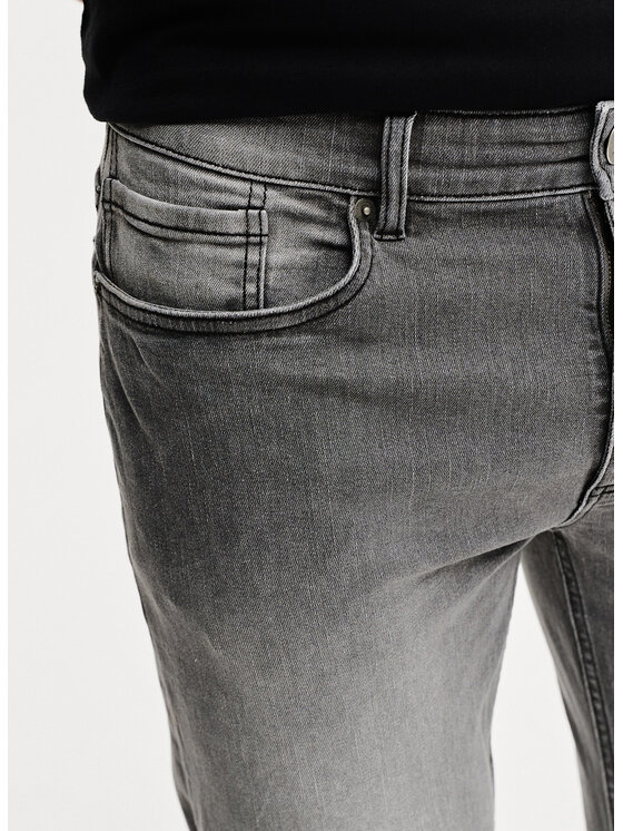 Pako Lorente Pako Lorente Jeansy P25SF-WJ-002 Szary Slim Fit