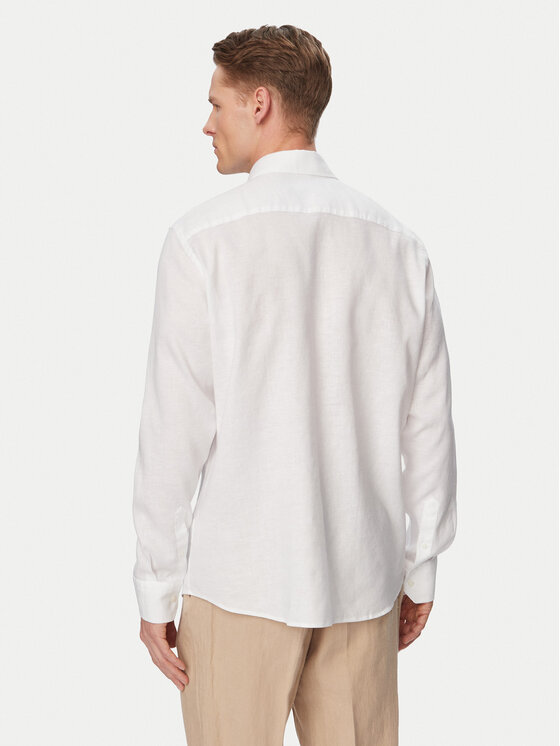 KARL LAGERFELD KARL LAGERFELD Koszula 605084 562791 Biały Regular Fit