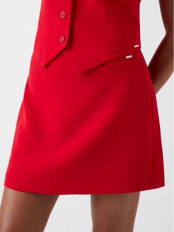 Guess Guess Mini sukně 182628 Červená Classic Fit