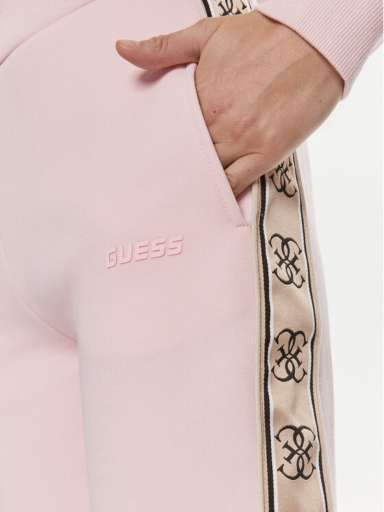 Guess Guess Dressipüksid Britney V2YB15 KB3P2 Roosa Regular Fit