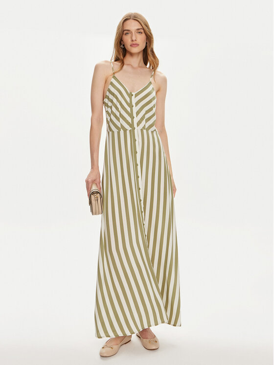 YAS YAS Sukienka letnia Savanna 26035342 Zielony Regular Fit