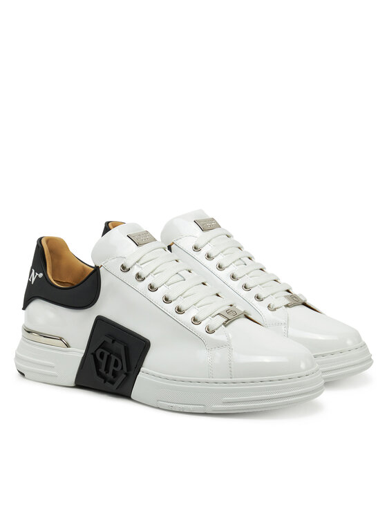 PHILIPP PLEIN PHILIPP PLEIN Sneakersy SAES USC0667 PLE010 Biela