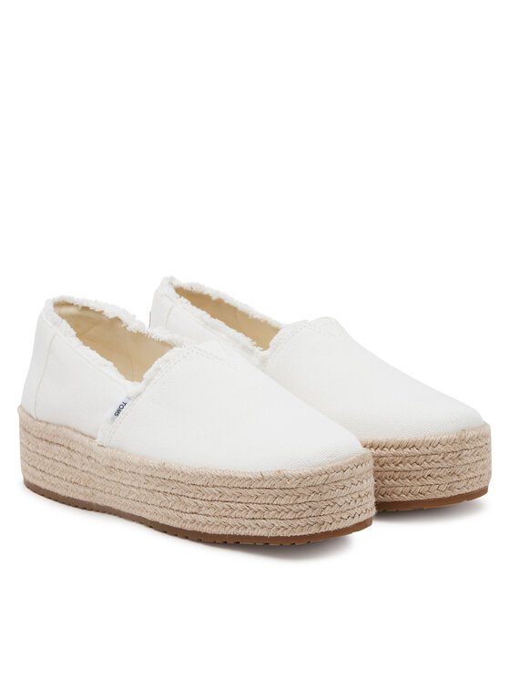 Toms Toms Еспадрильї Valencia 10019795 Білий