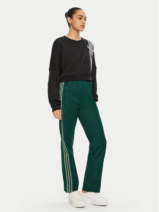 adidas adidas Dressipüksid Beckenbauer JC5794 Roheline Regular Fit