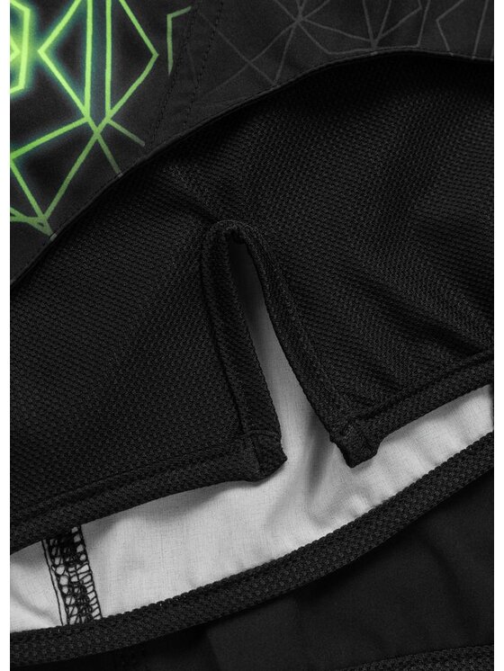 PITBULL PITBULL Szorty sportowe RAY Czarny Regular Fit