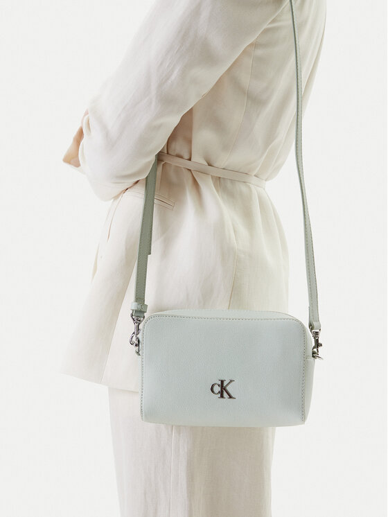 Calvin Klein Jeans Calvin Klein Jeans Torbica Minimal Monogram Camera Bag 20 LV04K3162G Siva