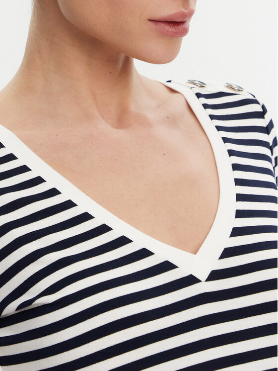 Morgan Morgan T-Shirt 241-DINA Dunkelblau Regular Fit