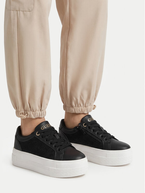 Guess Guess Sneakersy CEOWB-25KC1007 Czarny