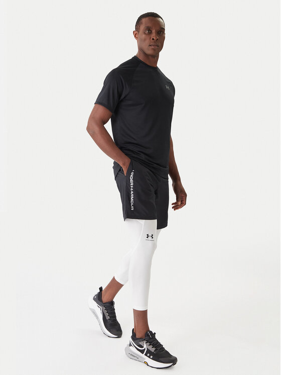 Under Armour Legginsy HeatGear® 1361588 Biały Slim Fit