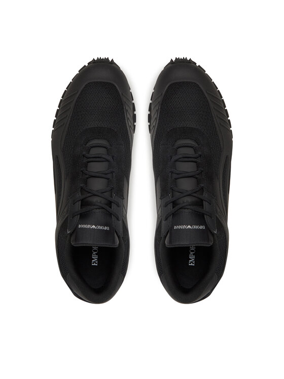 Emporio Armani Emporio Armani Tenisice X4X699 XR359 N214 Crna