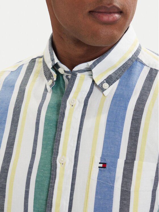 Tommy Hilfiger Tommy Hilfiger Košulja MW0MW42454 Šarena Regular Fit