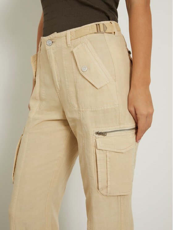 Guess Guess Pantaloni di tessuto 164111 Beige Slim Fit