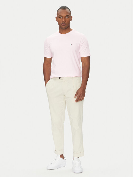Tommy Hilfiger Tommy Hilfiger Póló Ess Seasonal MW0MW39995 Rózsaszín Regular Fit