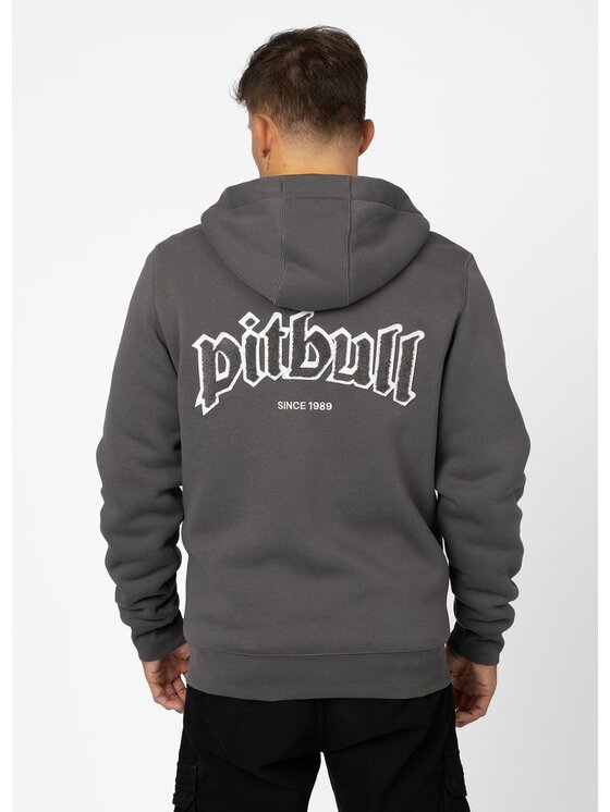 PITBULL PITBULL Bluza RUFFIN RING Szary Regular Fit