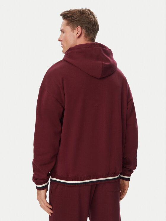 Tommy Hilfiger Tommy Hilfiger Pluus UM0UM04057 Tumepunane Regular Fit