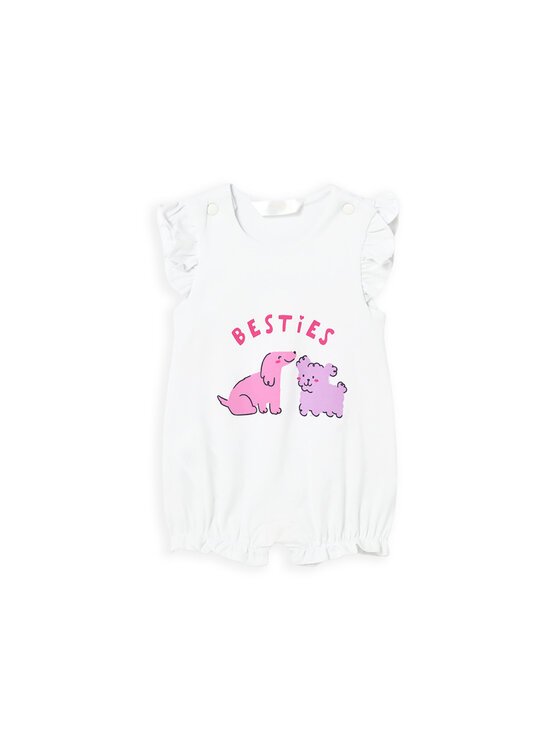 Mayoral Mayoral Romperu komplekts 1731 Rozā Regular Fit