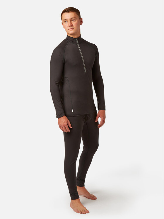 Surfanic Surfanic Bielizna termoaktywna górna SWX1602 Czarny Slim Fit