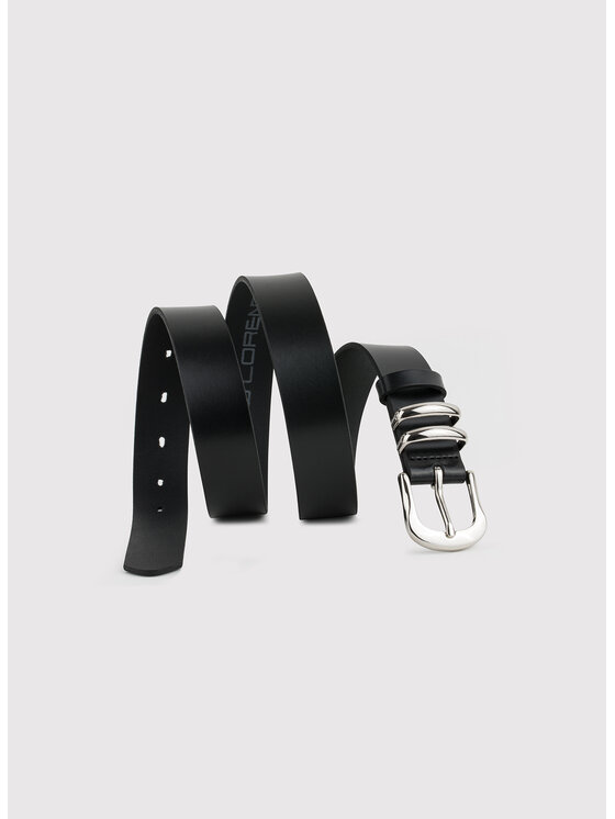 Pako Lorente Pako Lorente Pasek Męski P24WF-PX-005 Czarny