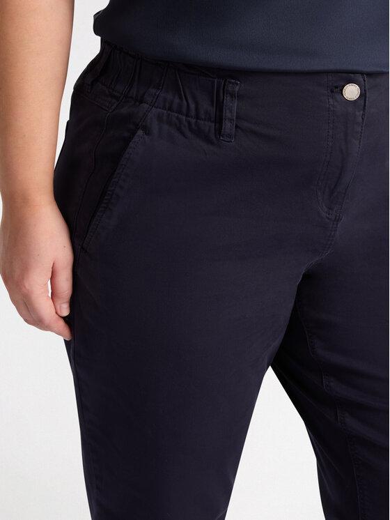 Fiorella Rubino Fiorella Rubino Pantaloni di tessuto P705T104888N034 Blu Boy Fit