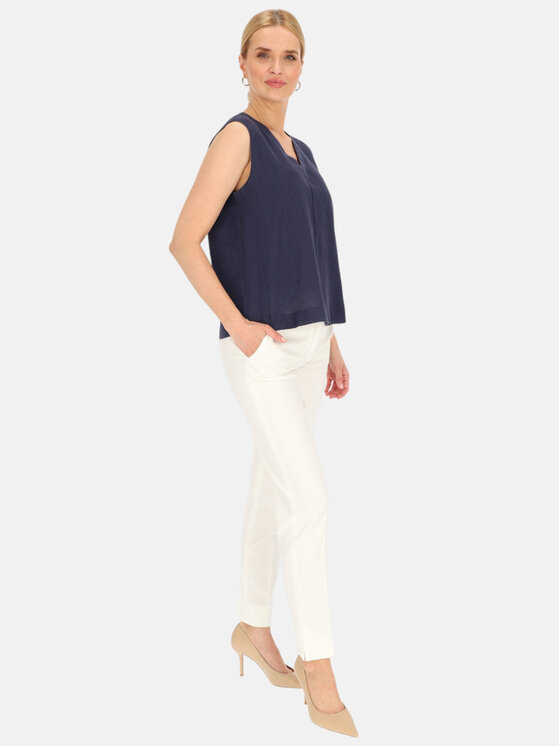 Gerry Weber Gerry Weber Bluzka 560060-31471 Granatowy Regular Fit
