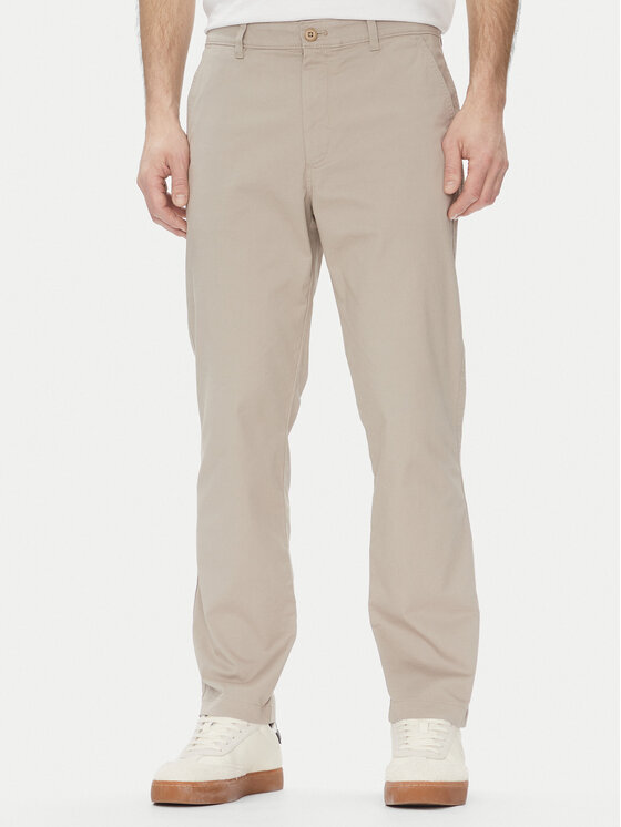 Calvin Klein Jeans Calvin Klein Jeans Chino kalhoty LV040EM628 Béžová Slim Fit