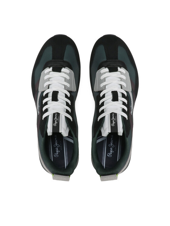 Pepe Jeans Pepe Jeans Sneakersy Foster Man Print PMS30944 Czarny