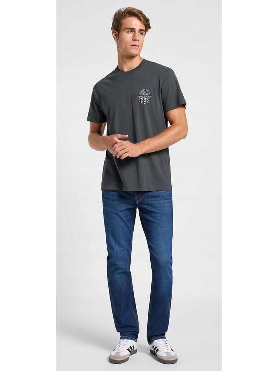 Lee Lee T-shirt Relaxed Tee Nero Relaxed Fit