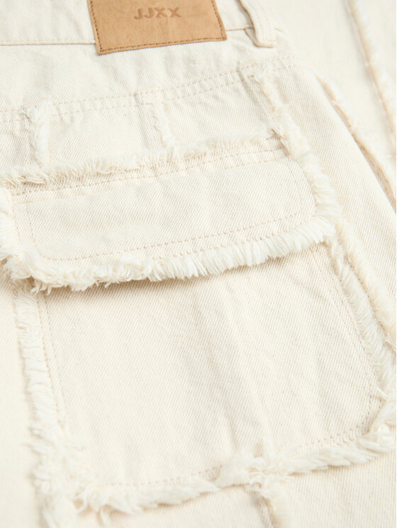 JJXX JJXX Traperice Elly 12279661 Écru Wide Leg