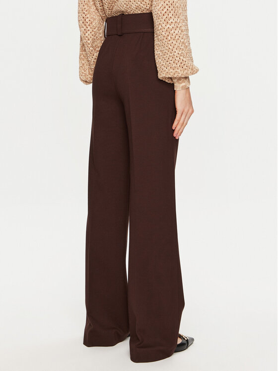 Luisa Spagnoli Luisa Spagnoli Штани з тканини Osten 540365 Коричневий Regular Fit