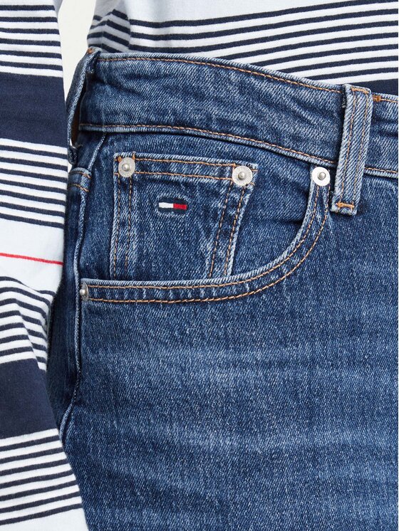 Tommy Jeans Tommy Jeans Jeans 90'S Mom High DW0DW23513 Blau Boyfriend Fit