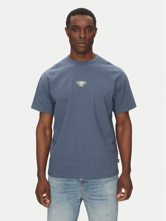 Quiksilver Tričko EQYZT08017 Tmavomodrá Relaxed Fit