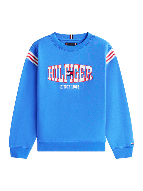 Tommy Hilfiger Tommy Hilfiger Μπλούζα Wavy Flag KB0KB10260 Μπλε Regular Fit
