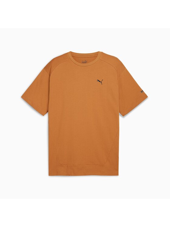 Puma Puma T-Shirt 681617 Pomarańczowy Regular Fit