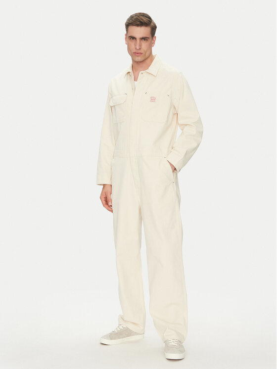 Levi's® Levi's® Kezeslábas A6211-0003 Ekru Relaxed Fit
