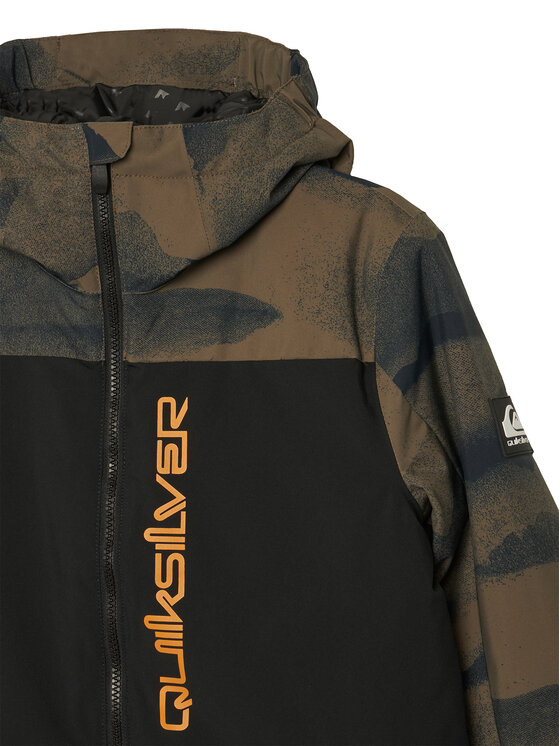 Quiksilver Quiksilver Snowboard kabát Side Hit EQBTJ03195 Khaki Regular Fit