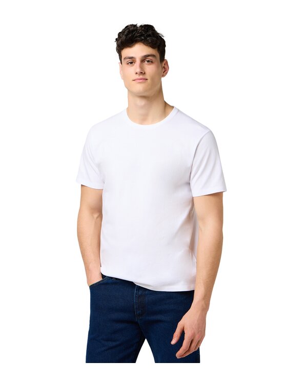 Wrangler Wrangler Komplet t-shirtów 112371480 Biały Regular Fit