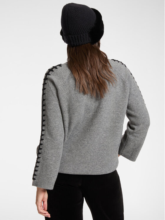 Elena Mirò Elena Mirò Maglione M434Z000562N013 Grigio Regular Fit