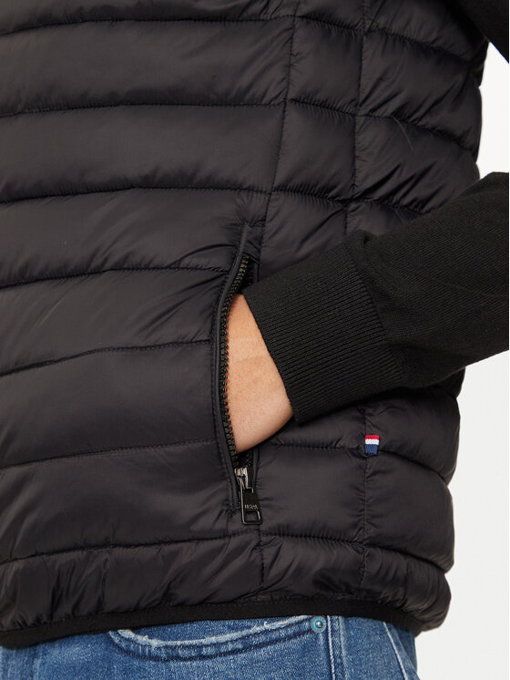 U.S. Polo Assn. U.S. Polo Assn. Vestă elegantă MUP3267 Negru Regular Fit