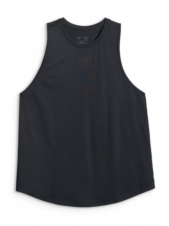 4F 4F Koszulka techniczna BASIC+ Czarny Regular Fit