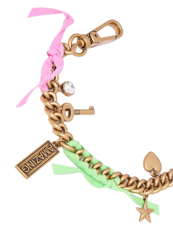 PINKO PINKO Pakabukas Bag Charm 1 AI 25-26 PCPL 105518 A2RK Auksinė